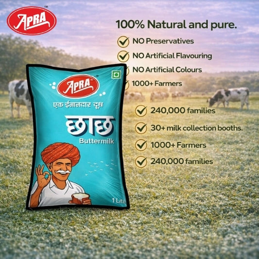 APRA Probiotic Buttermilk 700 ml