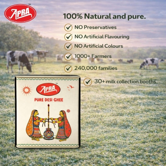 APRA Pure Desi Ghee 200ml