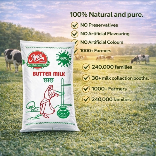 APRA Probiotic Buttermilk 500 ml