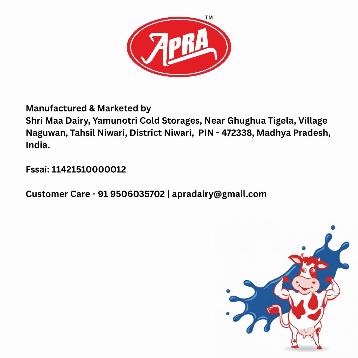 APRA Nano Milk pouch 180 ml