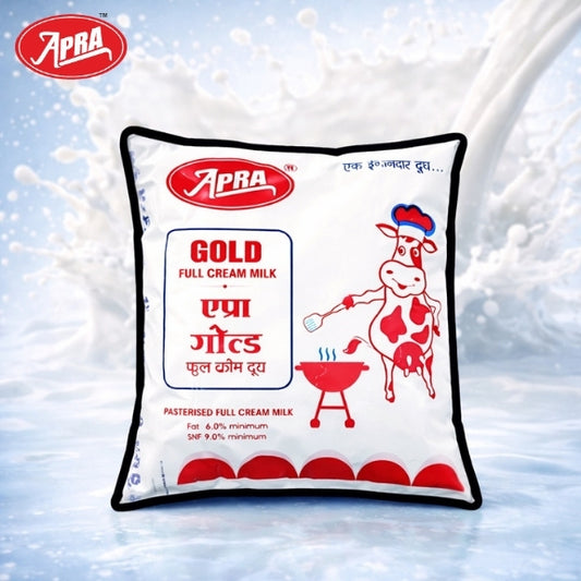 APRA Full Cream Milk pouch 500 ml