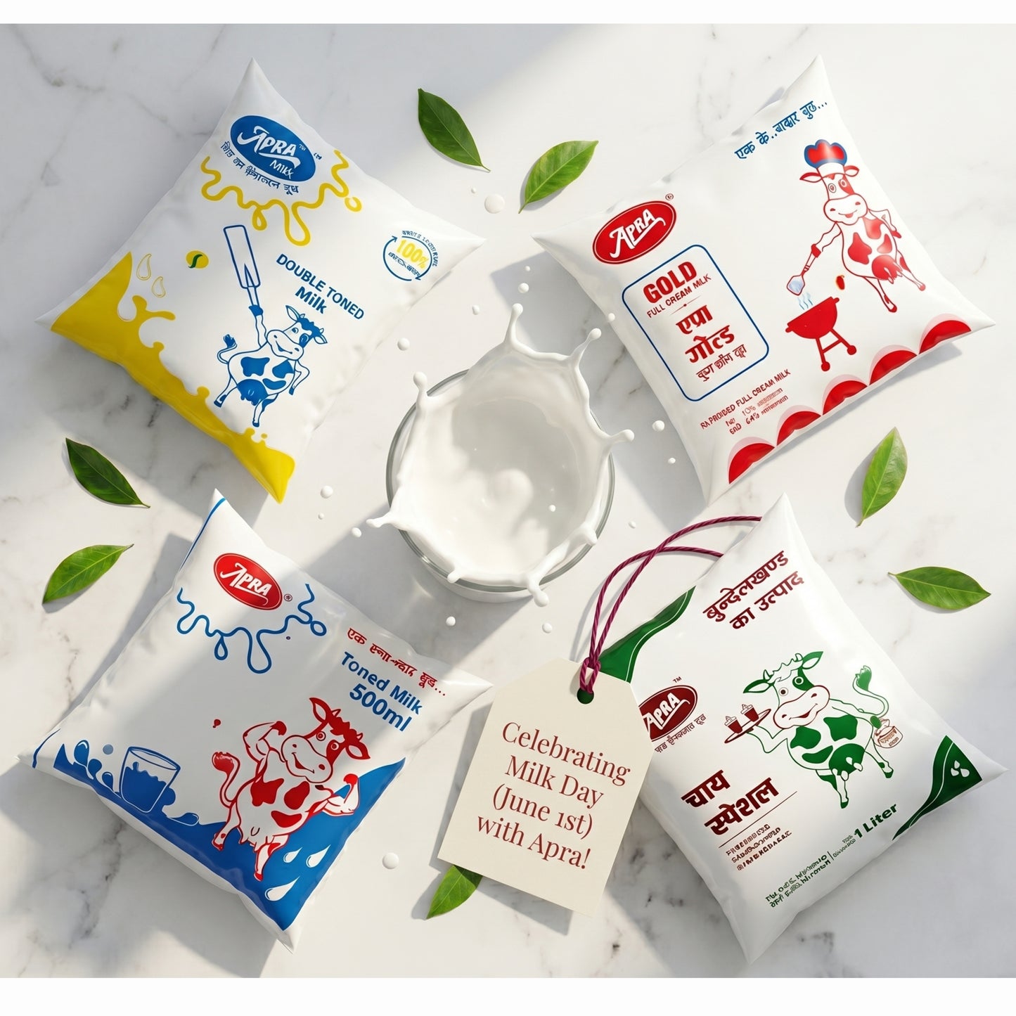 APRA Nano Milk pouch 180 ml