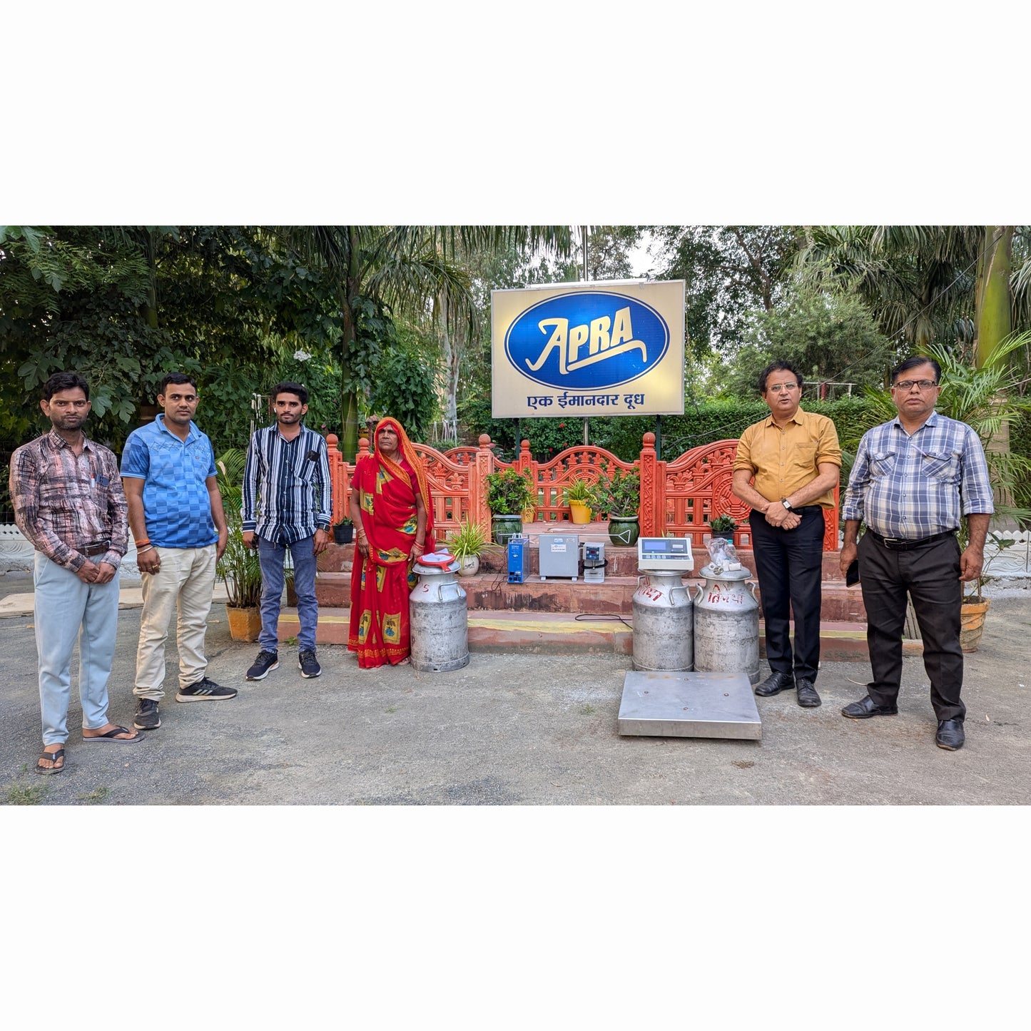 APRA Full Cream Milk pouch 6 litre