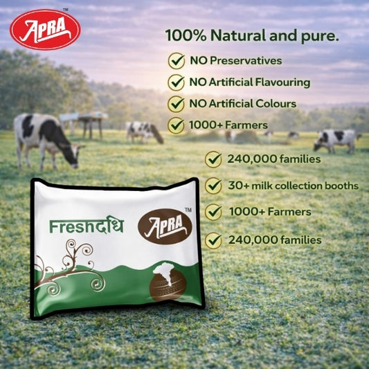 APRA Dahi Pouch 200 gm