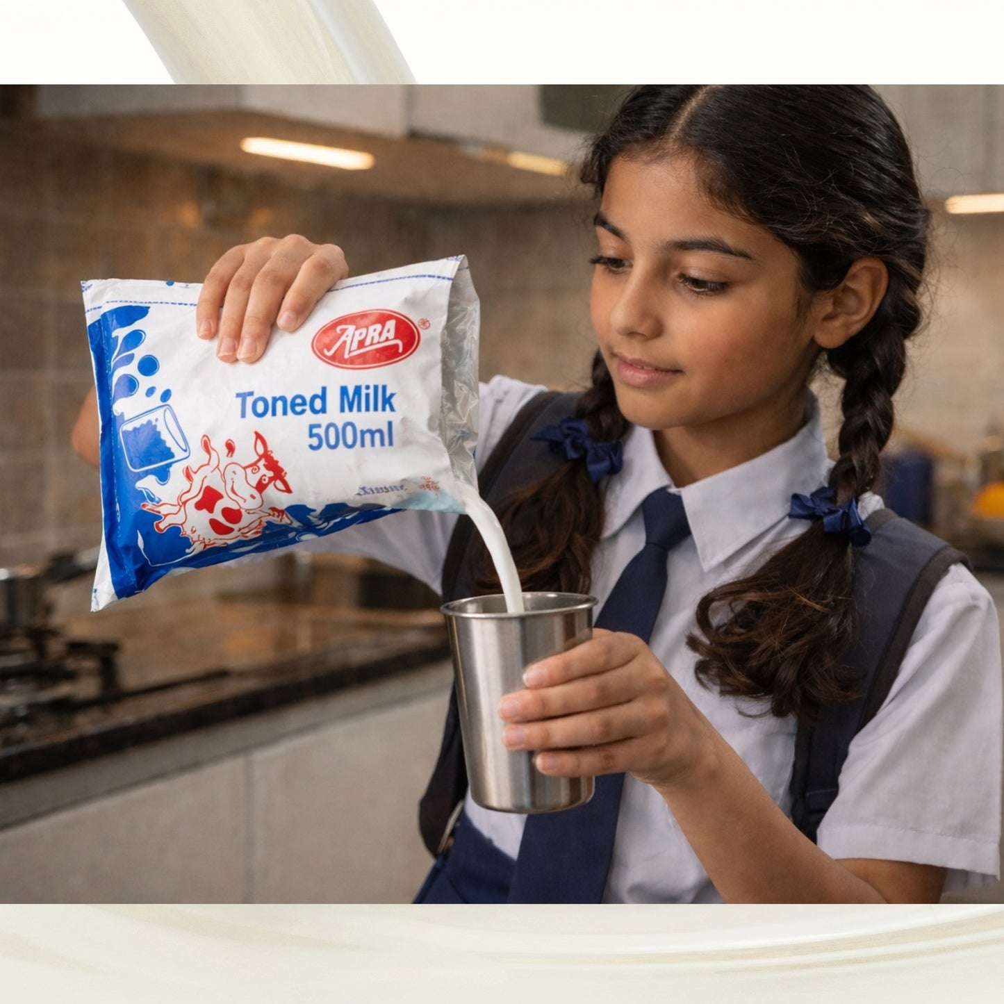 APRA Toned Milk pouch 500 ml
