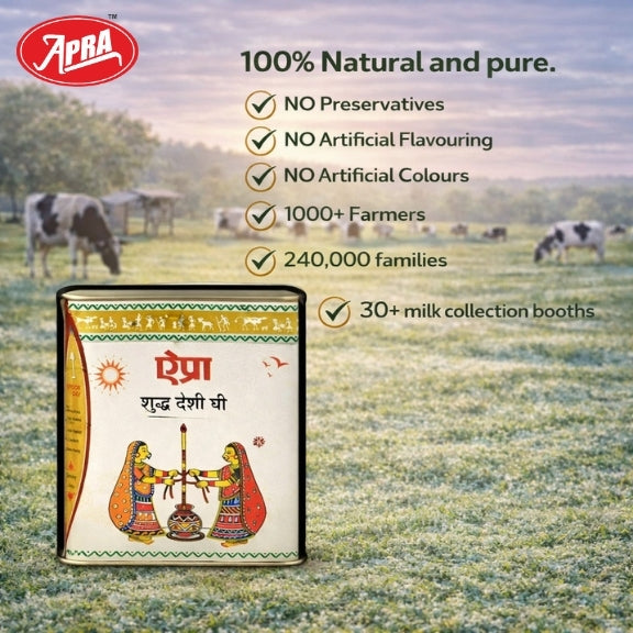 APRA Pure Desi Ghee 500ml
