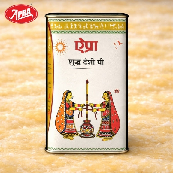 APRA Pure Desi Ghee 1 Litre