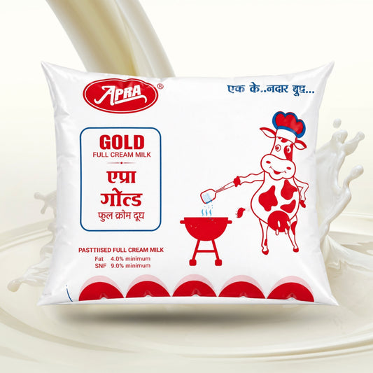 APRA Full Cream Milk pouch 500 ml